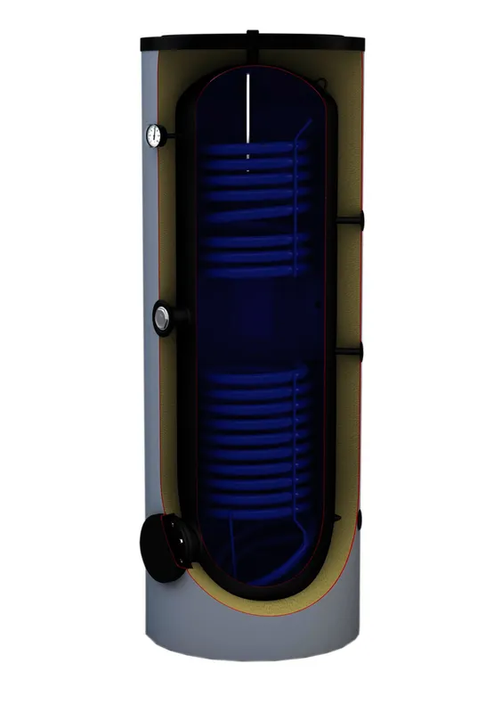 Brauchwassersp. HTP 301 PREMIUM 300L Label A montierten Folienm. Anodentester