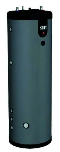 Edelstahlspeicher Smart E Plus 210 Smart Line E + 210 dark grey