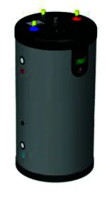 Edelstahlspeicher Smart 210 Green Smart Line 210 dark grey *GREEN*