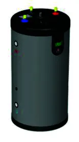Edelstahlspeicher Smart 160 Green Smart Line 160 dark grey *GREEN*