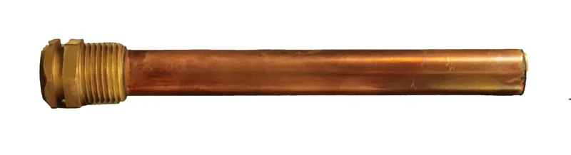 Ueberschubrohr G 1-2"x166 D16 (Tauchhülse) zu KR 80