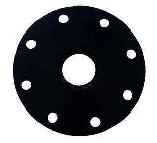 FLANSCHPLATTE D-240 X 10 G 6-4" EM1 mit 6/4" Muffe ohne Dichtung
