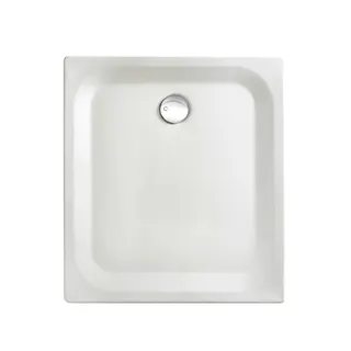 SCALIDO-Stahl-Duschwanne superflach mit Antirutsch_Sense 1000x900x25mm weiß