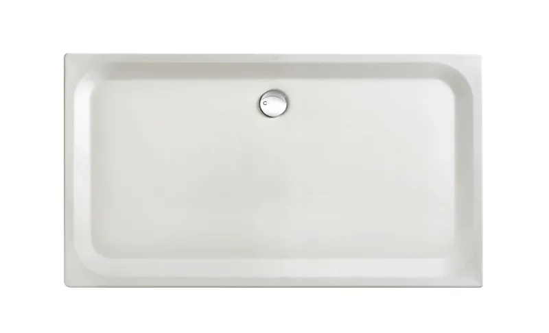 SCALIDO-Stahl-Duschwanne superflach mit Antirutsch_Sense 1600x800x35mm weiß