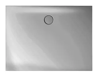SCALIDO-Stahl-Duschfläche bodeneben mit Antirutsch_Sense m Waschtisch 1200x900x30mm weiß