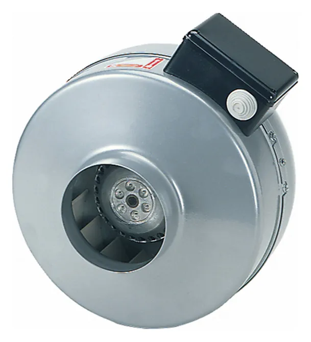 Maico Radial-Rohrventilator ERR 12/2 EC 468 m3/h, Nennweite 125, EC-Motor