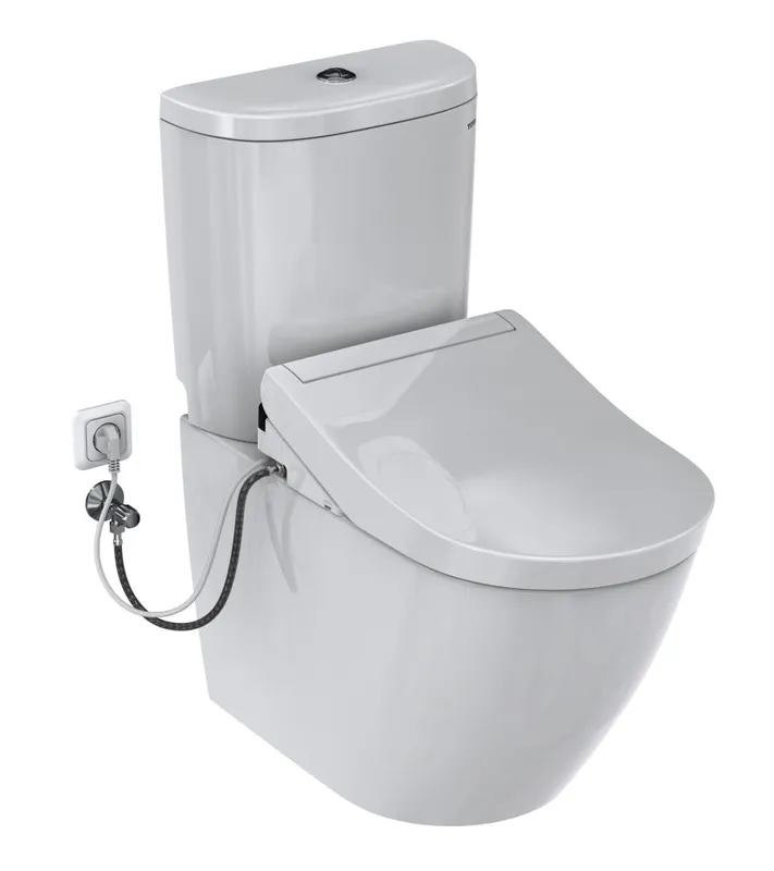 TOTO NC Stand-WC randlos weiß Tornado Flush Tiefspüler