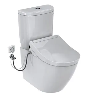 TOTO NC Keramik-Spülkasten weiß, 3 / 6 Liter – Bild 1