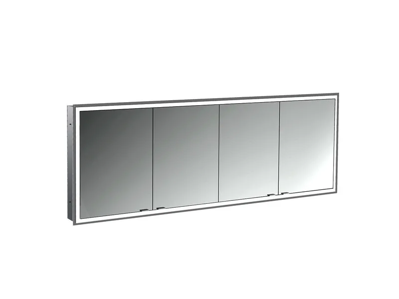 LED-SPS, ALU, UP, 4-türig, 2000mm design4YOU 2.0, uml. Bel.,RW SP,Lichtp.