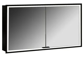 Emco Lichtspiegelschrank prime 13395 Unterputz, 2trg. 1300 mm schw – Bild 1