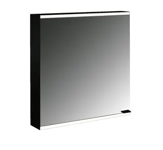 LED-SPS, schw, AP, 1-türig, 600mm, TA links design4YOU 2.0, waag. Bel.,RW SP,Lichtp. – Bild 1