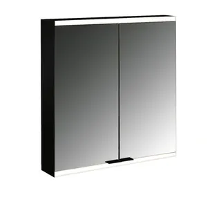 LED-SPS, schwarz, AP, 2-türig, 600mm design4YOU 2.0, waag. Bel.,RW SP,Lichtp. – Bild 1