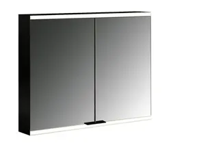 LED-SPS, schwarz, AP, 2-türig, 800mm design4YOU 2.0, waag. Bel.,RW SP,Lichtp. – Bild 1