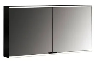 LED-SPS, schwarz, AP, 2-türig, 1300mm design4YOU 2.0, waag. Bel.,RW SP,Lichtp. – Bild 1