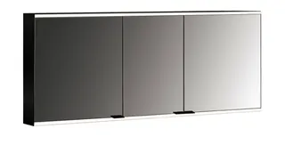 LED-SPS, schwarz, AP, 3-türig, 1600mm design4YOU 2.0, waag. Bel.,RW SP,Lichtp. – Bild 1