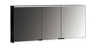 LED-SPS, schwarz, AP, 3-türig, 1400mm design4YOU 2.0, waag. Bel.,RW SP,Lichtp. – Bild 1