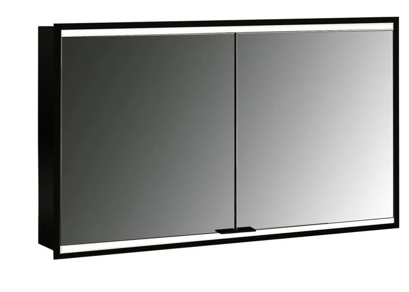 LED-SPS, schwarz, UP, 2-türig, 1200mm design4YOU 2.0, waag. Bel.,RW SP,Lichtp.