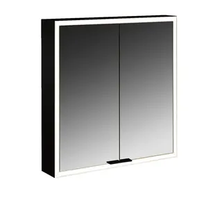 LED-SPS, schwarz, AP, 2-türig, 600mm design4YOU 2.0, uml. Bel.,RW SP,Lichtp. – Bild 1
