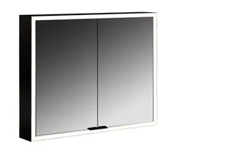 LED-SPS, schwarz, AP, 2-türig, 800mm design4YOU 2.0, uml. Bel.,RW SP,Lichtp. – Bild 1