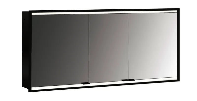 LED-SPS, schwarz, UP, 3-türig, 1400mm design4YOU 2.0, waag. Bel.,RW SP,Lichtp.