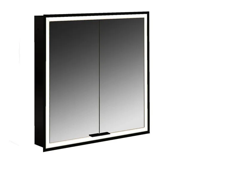 LED-SPS, schwarz, UP, 2-türig, 600mm design4YOU 2.0, uml. Bel.,RW SP,Lichtp.