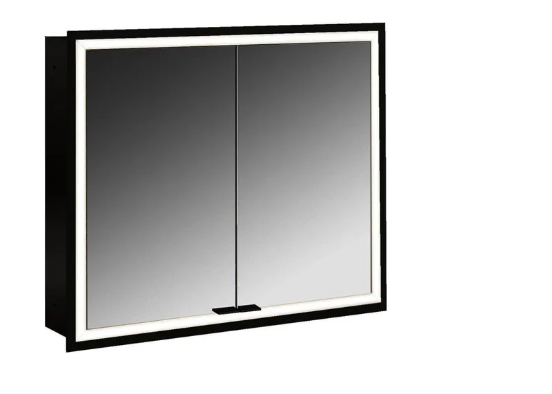 LED-SPS, schwarz, UP, 2-türig, 800mm design4YOU 2.0, uml. Bel.,RW SP,Lichtp.