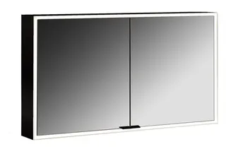 LED-SPS, schwarz, AP, 2-türig, 1200mm design4YOU 2.0, uml. Bel.,RW SP,Lichtp.