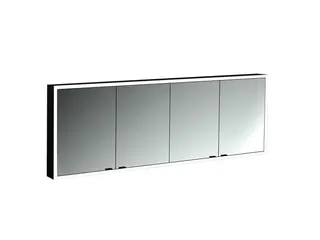 LED-SPS, schwarz, AP, 4-türig, 1800mm design4YOU 2.0, uml. Bel.,RW SP,Lichtp.
