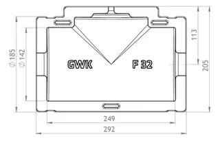 GWK ES-Box Serie F Honeywell F2 DN32 für Strangregulierventil Kombi F2 – Bild 2