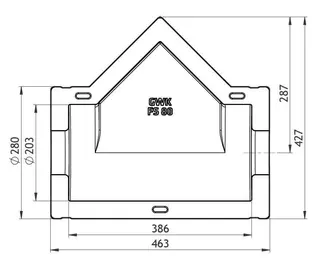 GWK ES-Box Serie FS Kemper DN80 für Rückflussverhinderer 137 02 – Bild 2