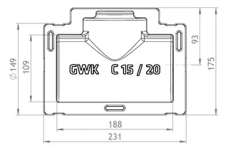 GWK ES-Box Serie C KSB DN15 für Absperrventil Boa-Compact – Bild 2