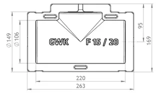 GWK ES-Box Serie F Honeywell DN15 für Strangregulierventil Kombi F2 – Bild 2