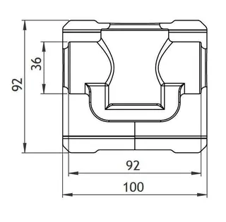 GWK EPP-Box Serie UP DN15 silbergrau f. Kemper ETA-Therm 130 0G – Bild 2