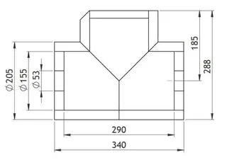 GWK AL-Box Uni Serie F-Schrägsitz DN40 für Flansch-Schrägsitz Bl F1 – Bild 2