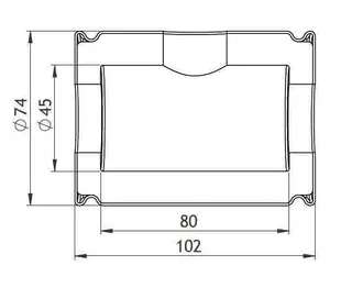 GWK ES-Box Serie KH Danfoss DN20 für Strangabsperrventil Danfoss MSV-S – Bild 2