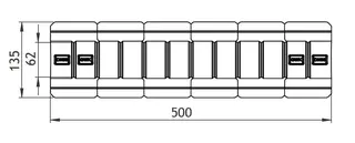 GWK EPP-Rohr DN50 silbergrau - 50% GEG Länge 500mm, mit geom. Klemmung – Bild 2