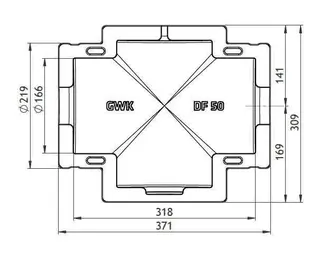 GWK ES-Box Serie DF Siemens DN 50 für Siemens VXF21, VXF22, VXF31, VXF40 – Bild 2