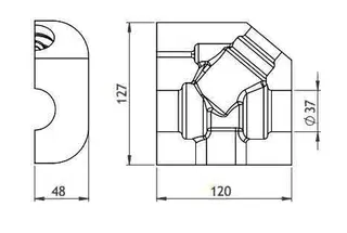 GWK AL-Dämmbox für KSB BOA-Control DPR f. KSB Serie DPR DN 15-25 – Bild 2