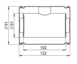 GWK ES-Box Serie KH Danfoss DN25 für Strangabsperrventil MSV-S – Bild 2