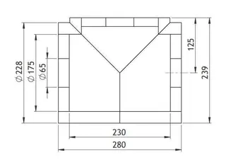 GWK AL-Box Uni Serie C DN50 für Flansch Geradsitz m.Spind.boh. Bl F4 – Bild 2