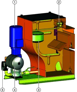 Resideo Sicherheitstrennstation CBU142 mit Einzelpumpenanlage 32A-065 – Bild 5