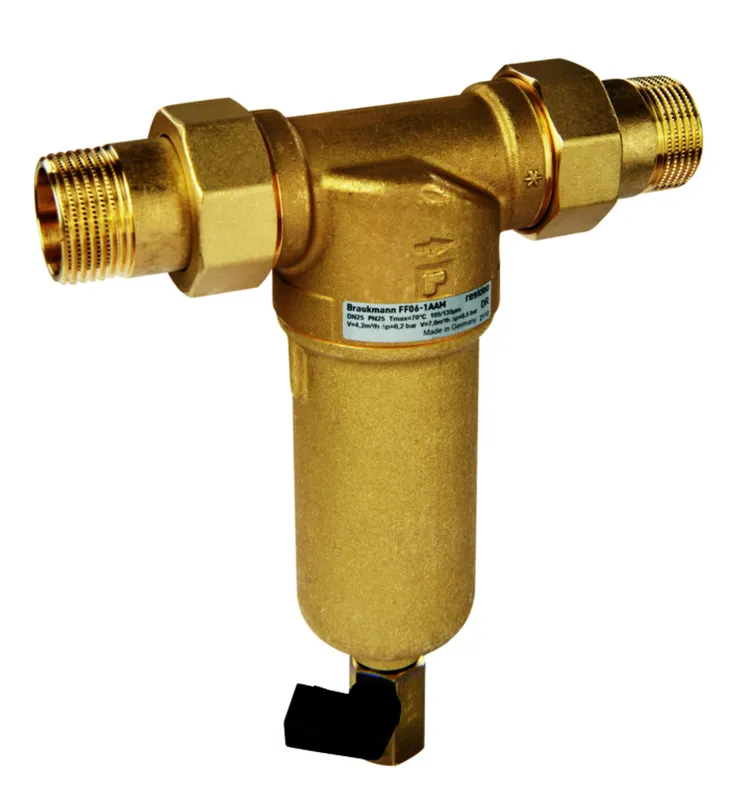 Resideo Feinfilter MiniPlus FF06 Messing, AAM, R1