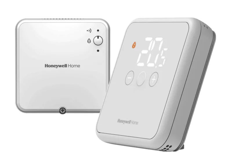 Resideo Raumthermostat DT4R drahtlos, An/Aus, weiss