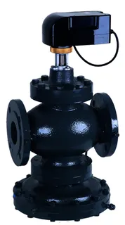 Resideo Druckunabh. Regelventil Kombi-QM Grauguss, DN65, 3000-30000l/h, 30-600kPa – Bild 2