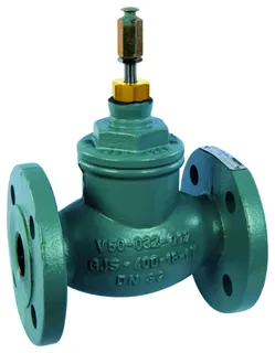 Resideo Zweiwegeventil DF-C Sphäroguss, PN25, Flansch DN40, kvs 25