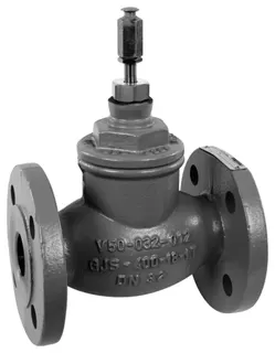 Resideo Zweiwegeventil DF-C Sphäroguss, PN25, Flansch DN40, kvs 25 – Bild 3