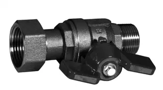 Resideo Absperr-Kugelhahn zu Hauswasserstation HS10S-11/2 – Bild 3