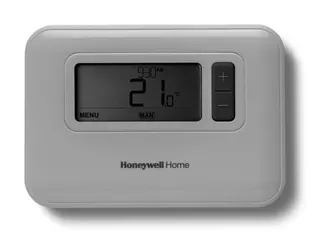 Resideo Raumthermostat T3 verdrahtet mit Umschaltkontakt, weiß – Bild 3