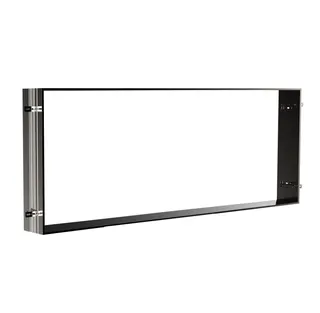 Einbaurahmen 2000er zu design4YOU LED-SPS m. waagerechter Bel.