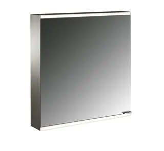 LED-SPS, ALU, AP, 1-türig, 600mm, TA links design4YOU 2.0, waag. Bel.,RW SP,Lichtp.
